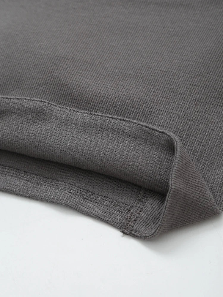 TRAFZA Women Hoodie Pant Sets Fashion Zipper Pocket Long Sleeve Casual Jacket Coat Woman Loose Elastic Waist Drawstring Trousers