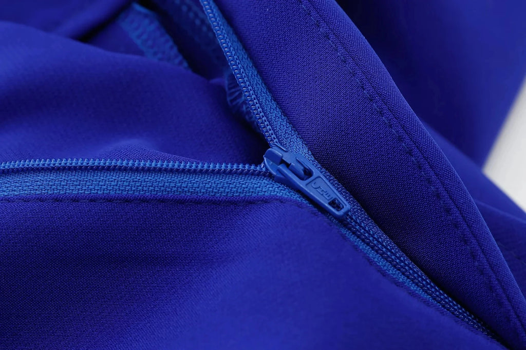 TRAFZA 2025 Women's Solid Color Office Slim Fit Pencil Pants High Waist Zipper Fly Women's Commuting Pocket Trim Pant Streetwear