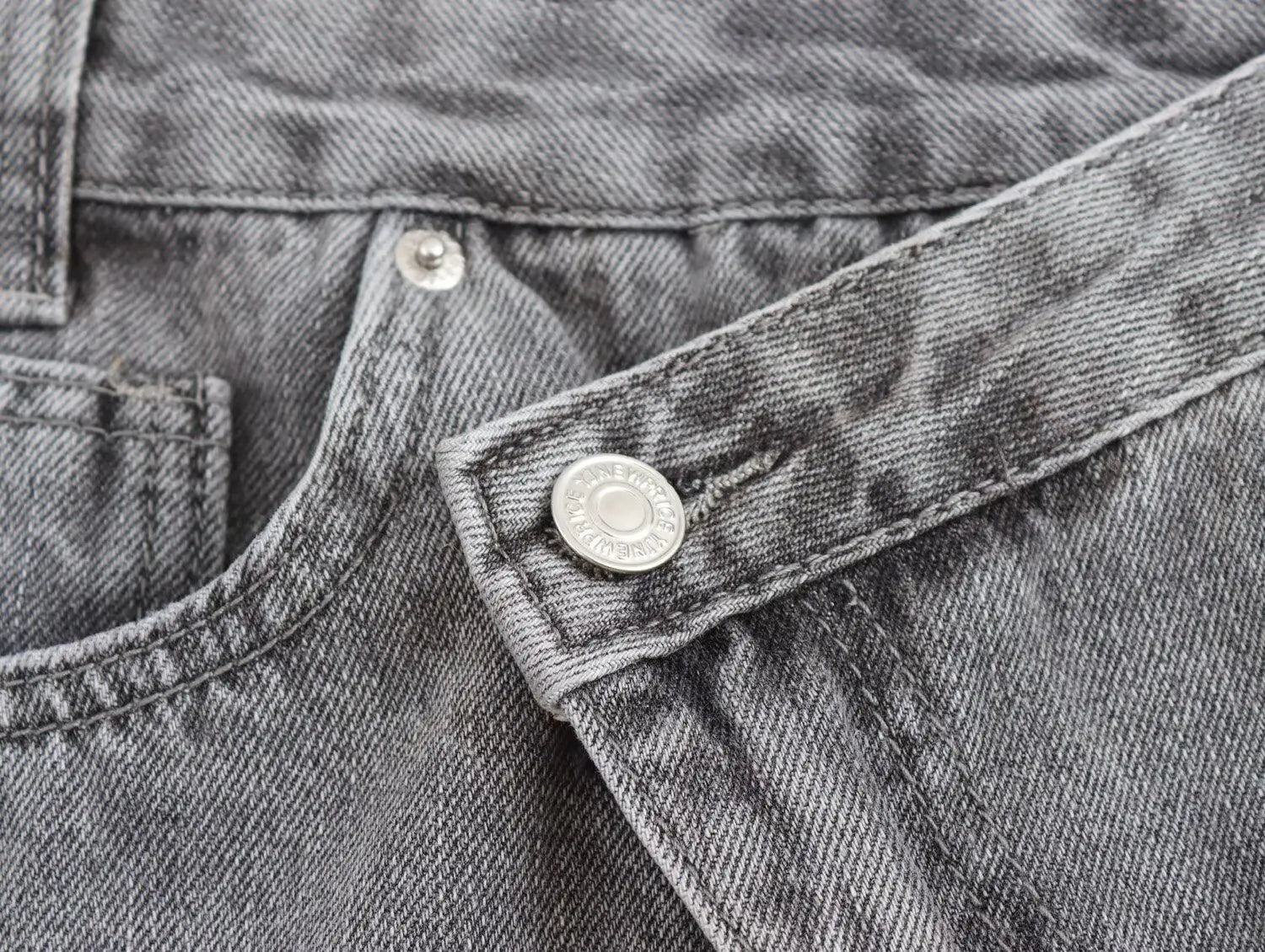 TRAFZA 2025 Summer Women's Fashionable Straight Jeans High Waist Vintage Zipper Women's Casual Jeans Commuting Streetwear Y2K