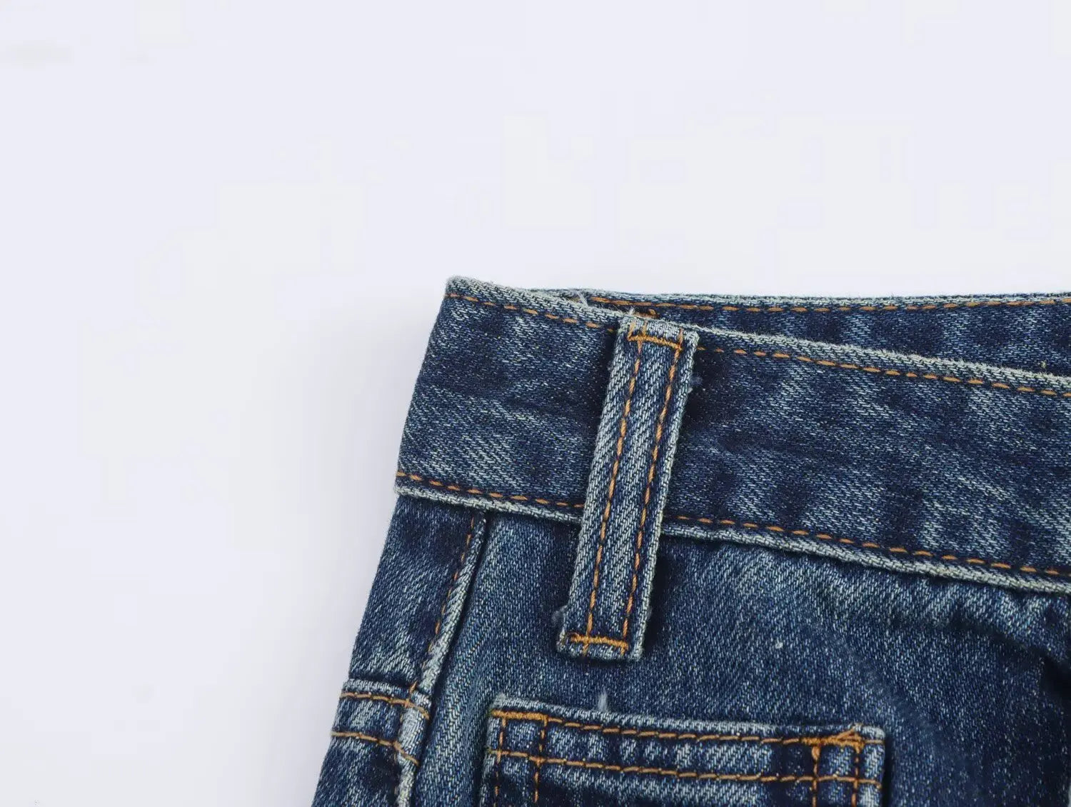 TRAFZA 2025 Summer Women's Fashionable Straight Jeans High Waist Vintage Zipper Women's Casual Jeans Commuting Streetwear Y2K